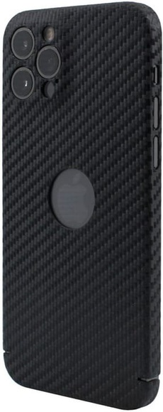 nevox Handyhülle »Carbon Series Cover Logo Window«, iPhone 14 Pro