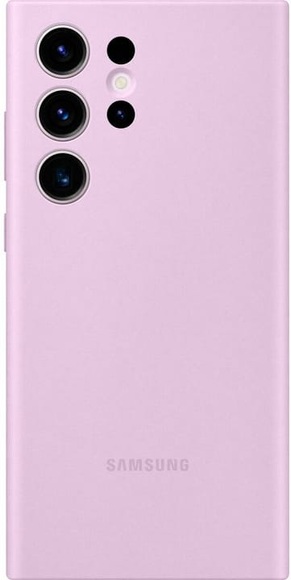 Samsung - Galaxy S23 Ultra 5G Silikon Cover Hülle (EF-PS918TVEGWW) - Lila