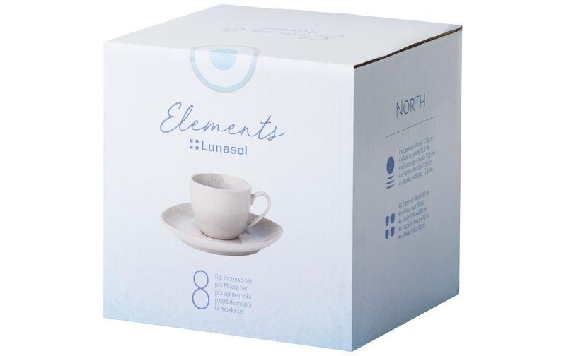 Sola Espressotasse-Set Elements North
