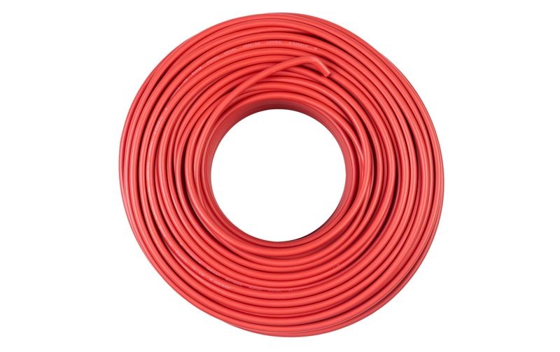 FURBER.power Solarkabel 6 mm² Rolle 100 m, Rot