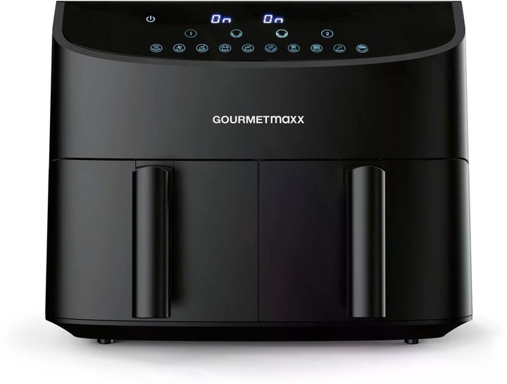 GourmetMaxx Heissluft Fritteuse 6 kg Schwarz