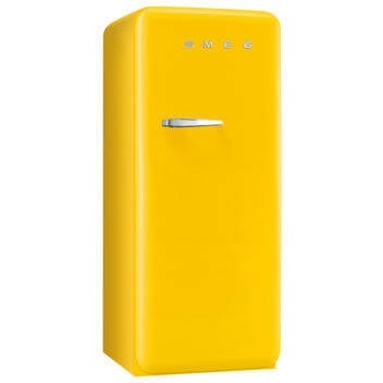 SMEG FAB28LYW3 Kühlschrank Gelb links