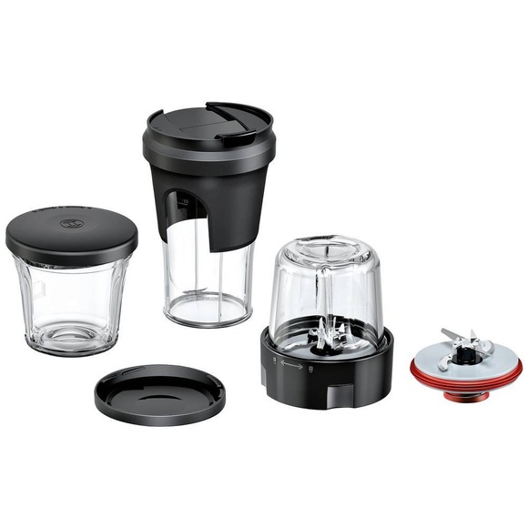 Bosch Muz9Tm1 - Zerkleinerer-Aufsätze (Transparent/Schwarz)