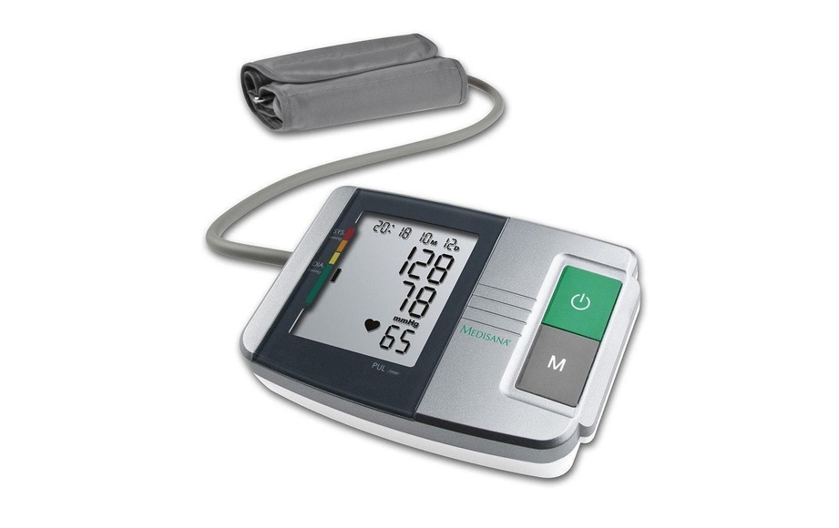 Medisana 51152 MTS - Blutdruckmessgerät (Grau/Silber)