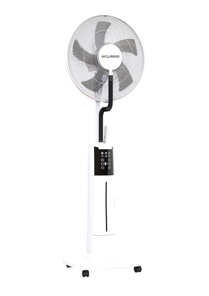 Stylies Rohini - Nebelventilator (Weiss/Schwarz)