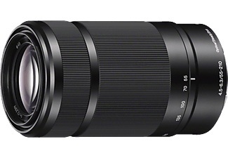 Sony 55-210mm / 4.5-6.3 OSS Sel-55210 Zoom-Objektiv Schwarz (Sel55210B.ae) Objektiv