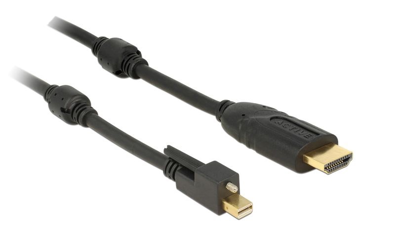 DeLock Mini-DisplayPort - HDMI Kabel, 4K, 5m