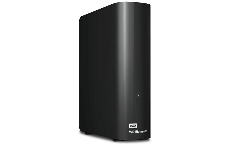Western Digital Elements Desktop Festplatte (6 TB, Schwarz )