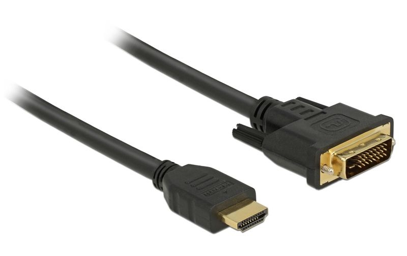 DeLock Kabel HDMI - DVI, 10m, bidirektional