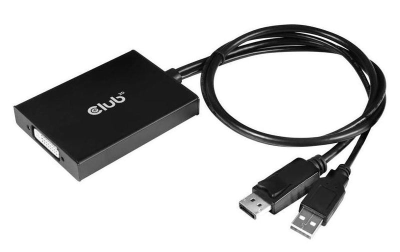 club3D DVI Adapter [1x DVI-D Stecker - 1x HDMI-Buchse] Schwarz