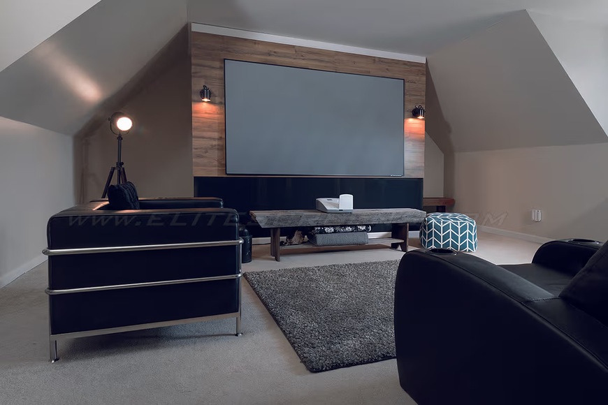 Elite Screens Aeon Edge Free CLR 90H Rahmenleinwand Beamer Zubehör