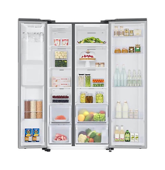 SAMSUNG RS67A8811S9/WS - Foodcenter/Side-by-Side (Standgerät)
