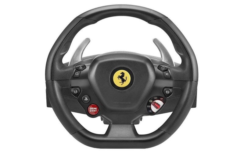 Thrustmaster TM T80 Ferrari 488 GTB Edition - Lenkrad (Schwarz)
