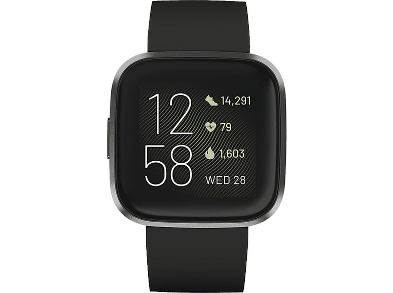 Fitbit Versa 2 Black / Carbon Aluminum Smartwatch