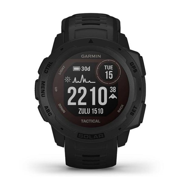 Garmin Instinct Solar GPS-Uhr (Grau)