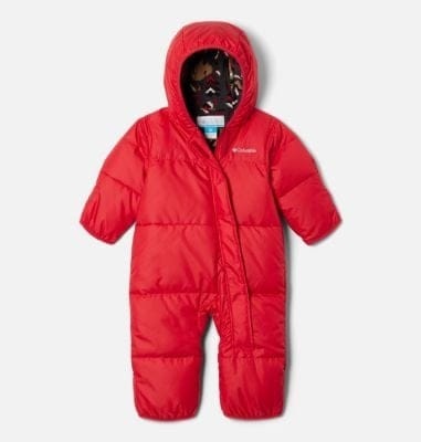Columbia Snuggly Bunny Bunting - Overall - Kinder Mountain Red 0 - 3 M