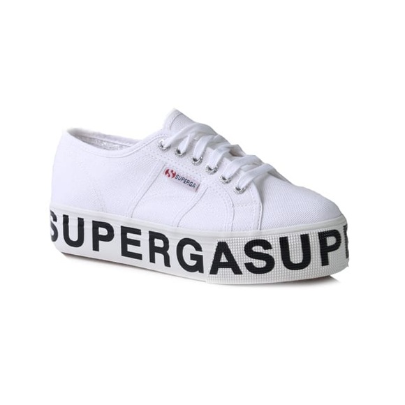 Plateausneaker Superga weiß