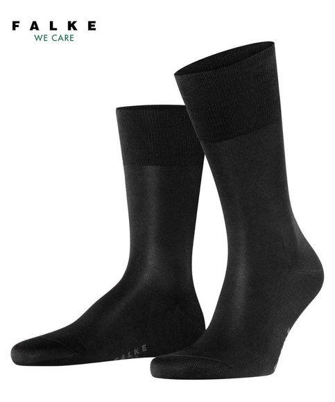 Wadenlange Socken Herren Schwarz 43-44