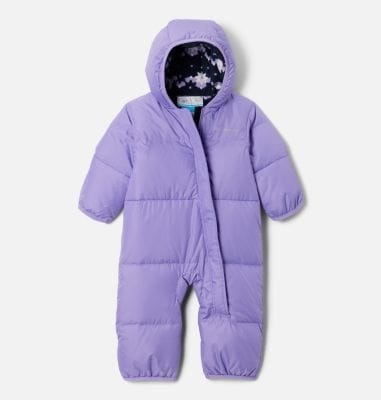 Columbia Snuggly Bunny Bunting - Overall - Kinder Paisley Purple 0 - 3 M