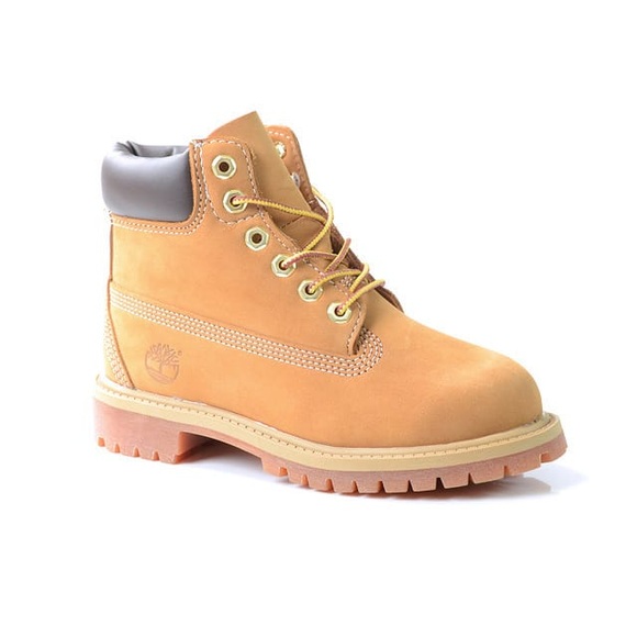 Timberland Schnürboots PREMIUM WHEAT in ocker in Gr. 31