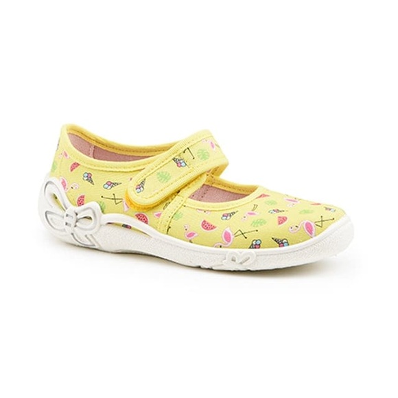 Superfit Hausschuh »BELINDA WMS Weiten Schuh Mess System: M III«, mit Schmetterling-Motiv