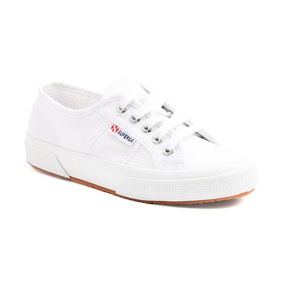 Superga – Schnürschuh weiß 45
