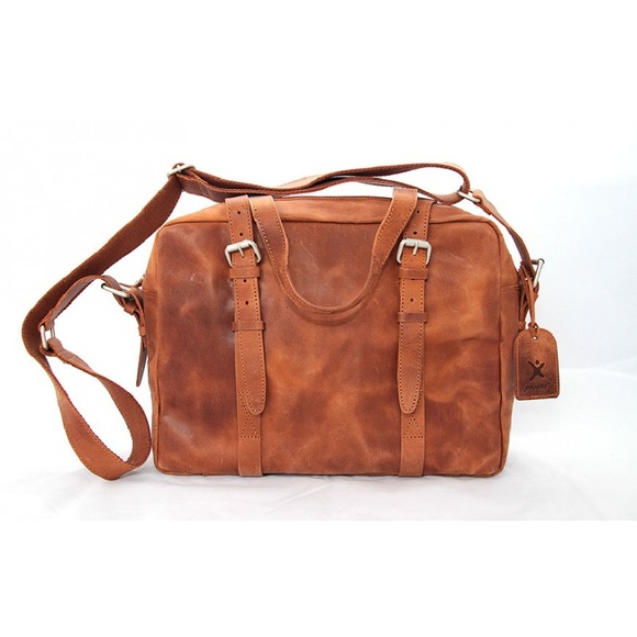 Aktentasche Vintage Leder Lombard Street