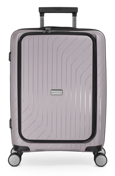 Hauptstadtkoffer Hartschalen-Trolley ´´TXL, Vintage Silber, 55 cm´´, 4 Rollen