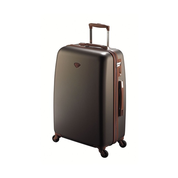 Hartschalenkoffer, Spinner Unisex Bronze 66cm