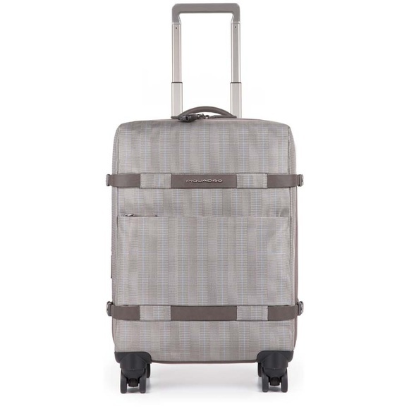 Piquadro Move2 – erweiterbarer Kabinentrolley mit TSA Schloss in prince
