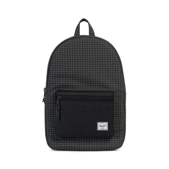 Settlement - Rucksack in Black Grid