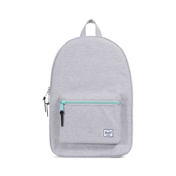 Settlement - Rucksack in Light Grey Crosshatch