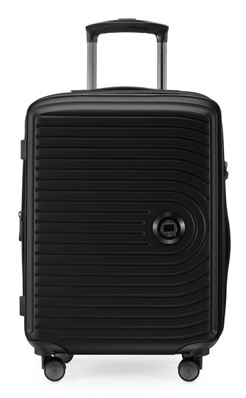 Hauptstadtkoffer Hartschalen-Trolley ´´Mitte, schwarz, 55 cm´´, 4 Rollen