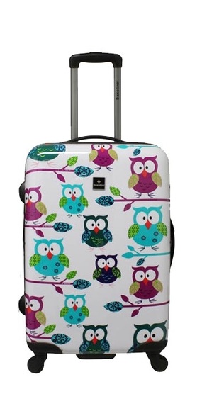 Owles, 67cm Check-In Trolley in mehrfarbig