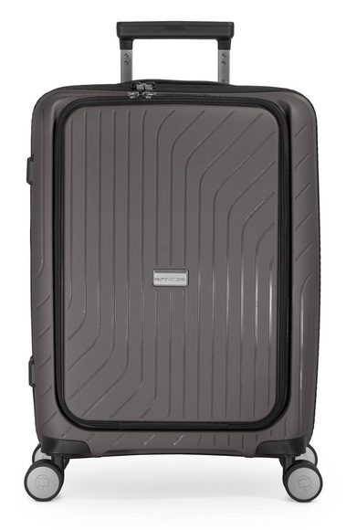 Hauptstadtkoffer Hartschalen-Trolley ´´TXL, titan, 55 cm´´, 4 Rollen