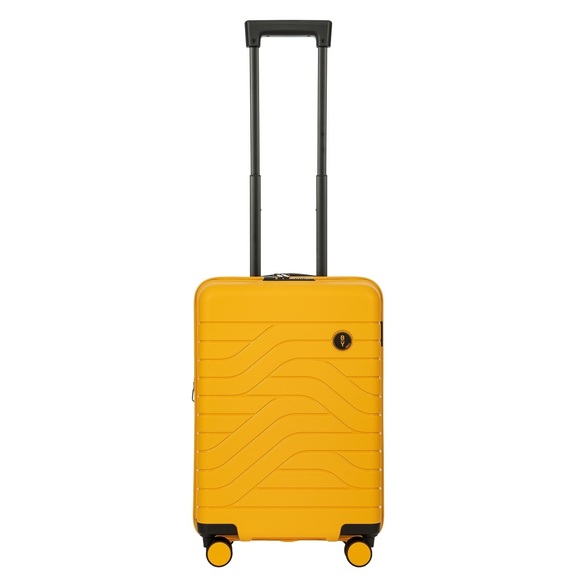 Brics Ulisse B1Y - Erweiterbarer Trolley Spinner Small in Mango