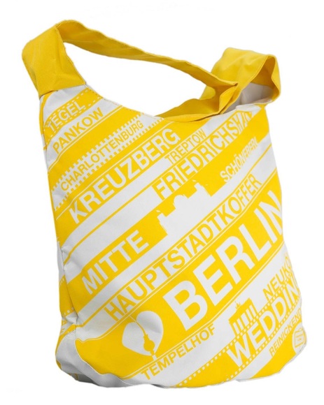 Hauptstadtkoffer Berlintasche M in Gelb