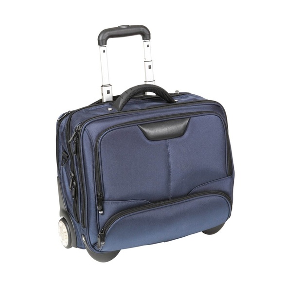 Business Trolley 44cm aus Nylon in Blau