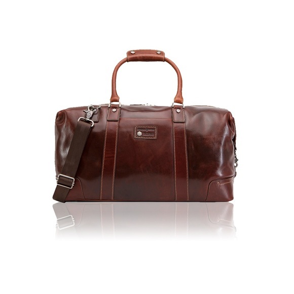 Jekyll & Hide Oxford - Weekender aus Leder in Tobacco