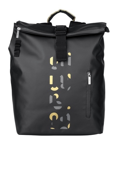 Bree Punch Print 713 in Schwarz/Gold