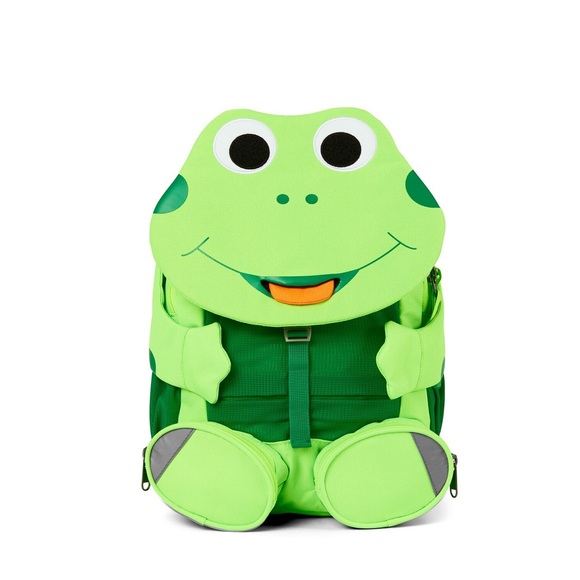Großer Freund Frosch Neon, Rucksack