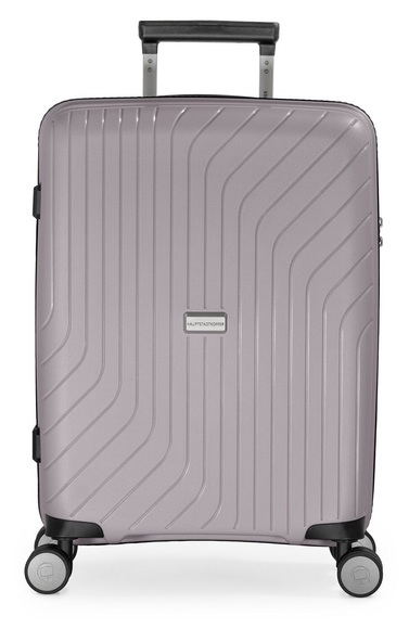 Hauptstadtkoffer Hartschalen-Trolley ´´TXL, vintage silber, 55 cm´´, 4 Rollen