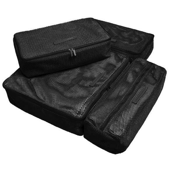 Packing Cubes 4-teiliges Set in All Black