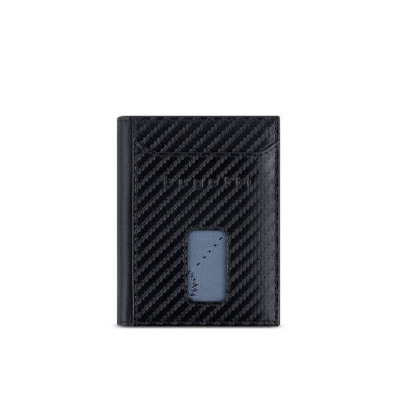 Secure Slim - RFID Kreditkartenhalter mit Wiener Münzfach Comet Schwarz