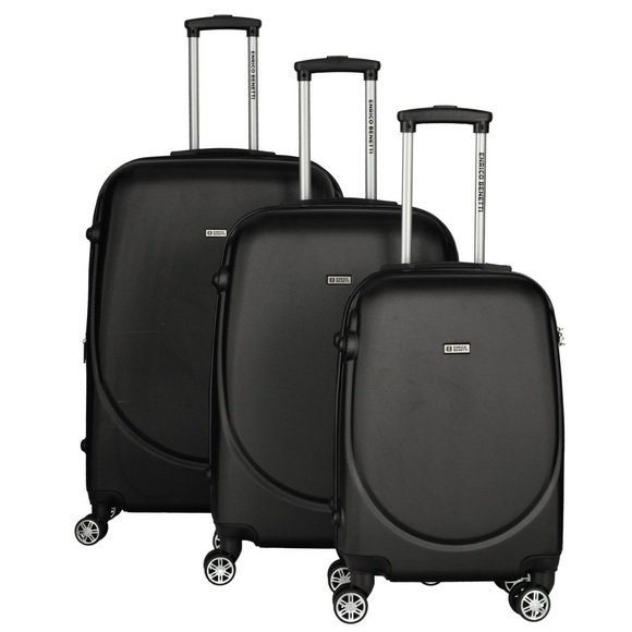 Utah 3er Trolley Set Schwarz