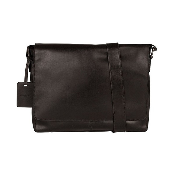 Vintage Juul Messenger Bag Schwarz