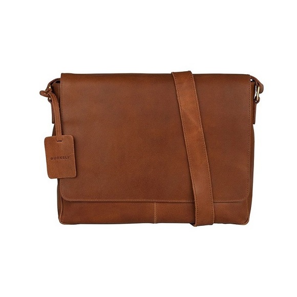 Vintage Juul Messenger Bag Cognac