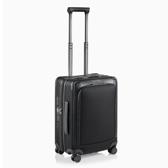 Roadster Trolley S Nylon/Leder in Schwarz