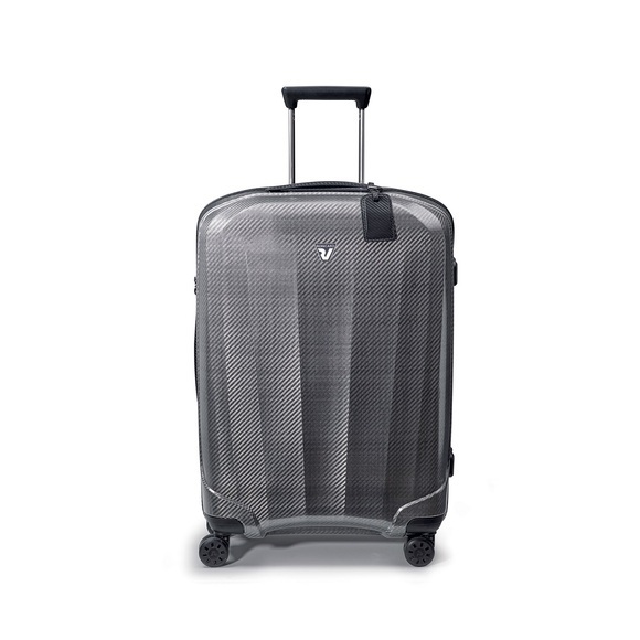 WE-GLAM Mittelgrosser Koffer in Platin