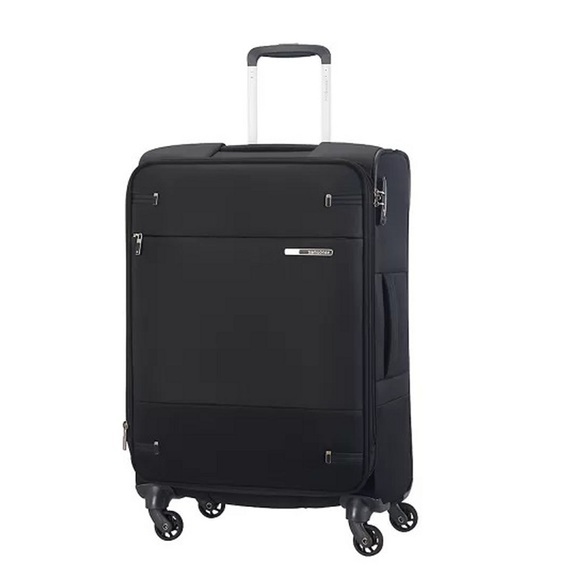 Samsonite - Koffer Base Boost Spinner 66 cm / 67.5-73.5 L - Schwarz